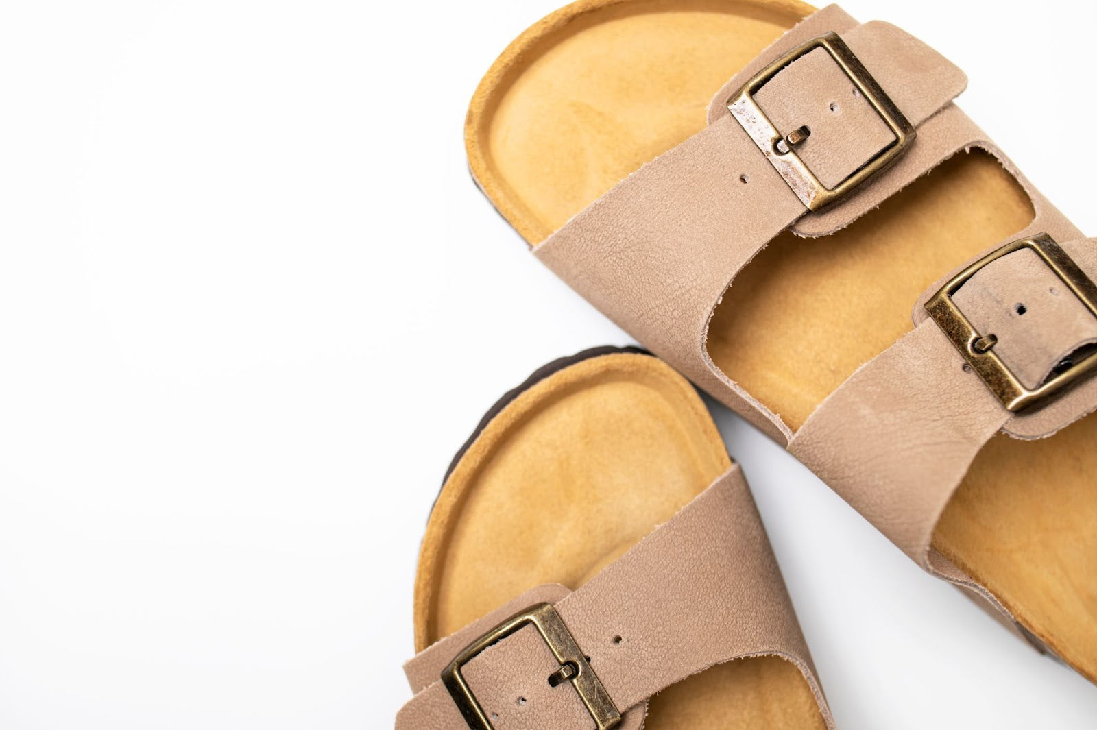 Leather Beige Sandals Birkenstocks