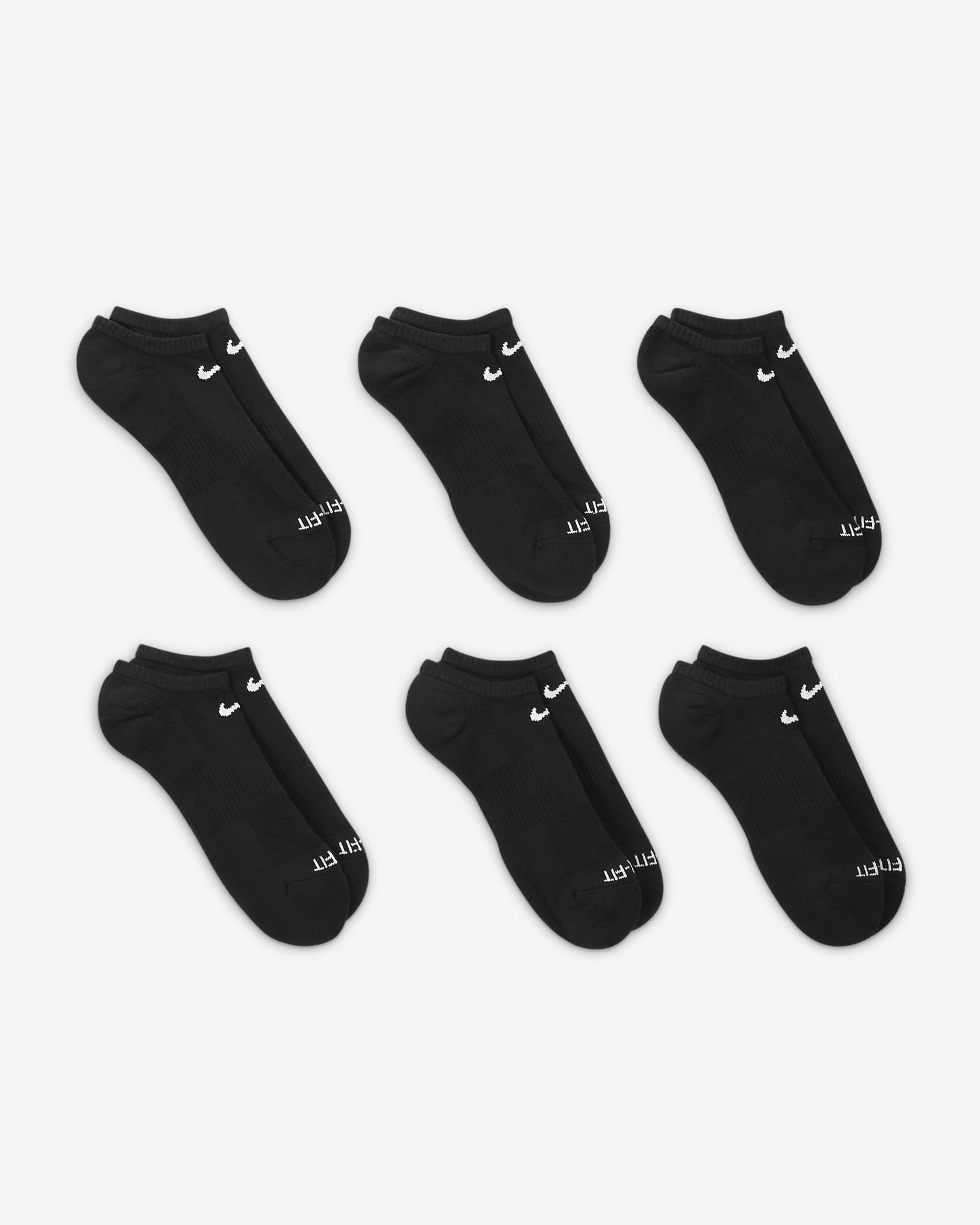 Everyday Plus Cushioned No Show Socks (6 Pairs) product image