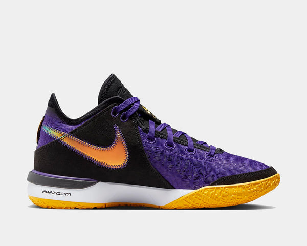 Nike LeBron NXXT Gen Lakers Men's Basketball Shoes, Purple/Gold, Size: 10.5