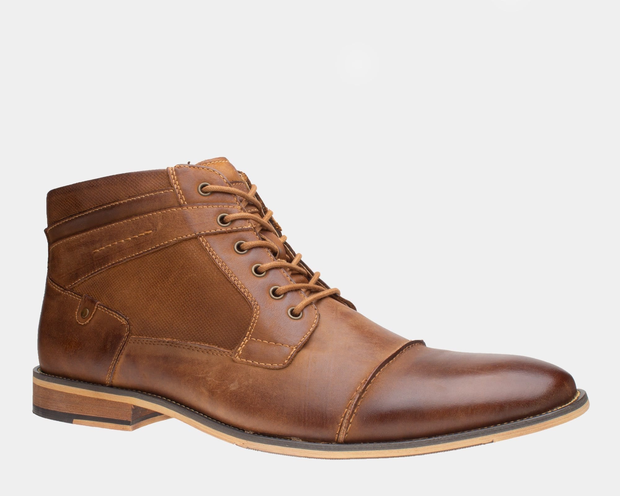 Steve Madden Men's Jotter Combat Boots (Large Sizes) – BigShoes