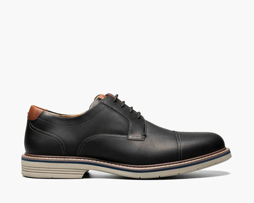 Florsheim Men's Norwalk Plain Toe Oxford, Black / 16 / Medium