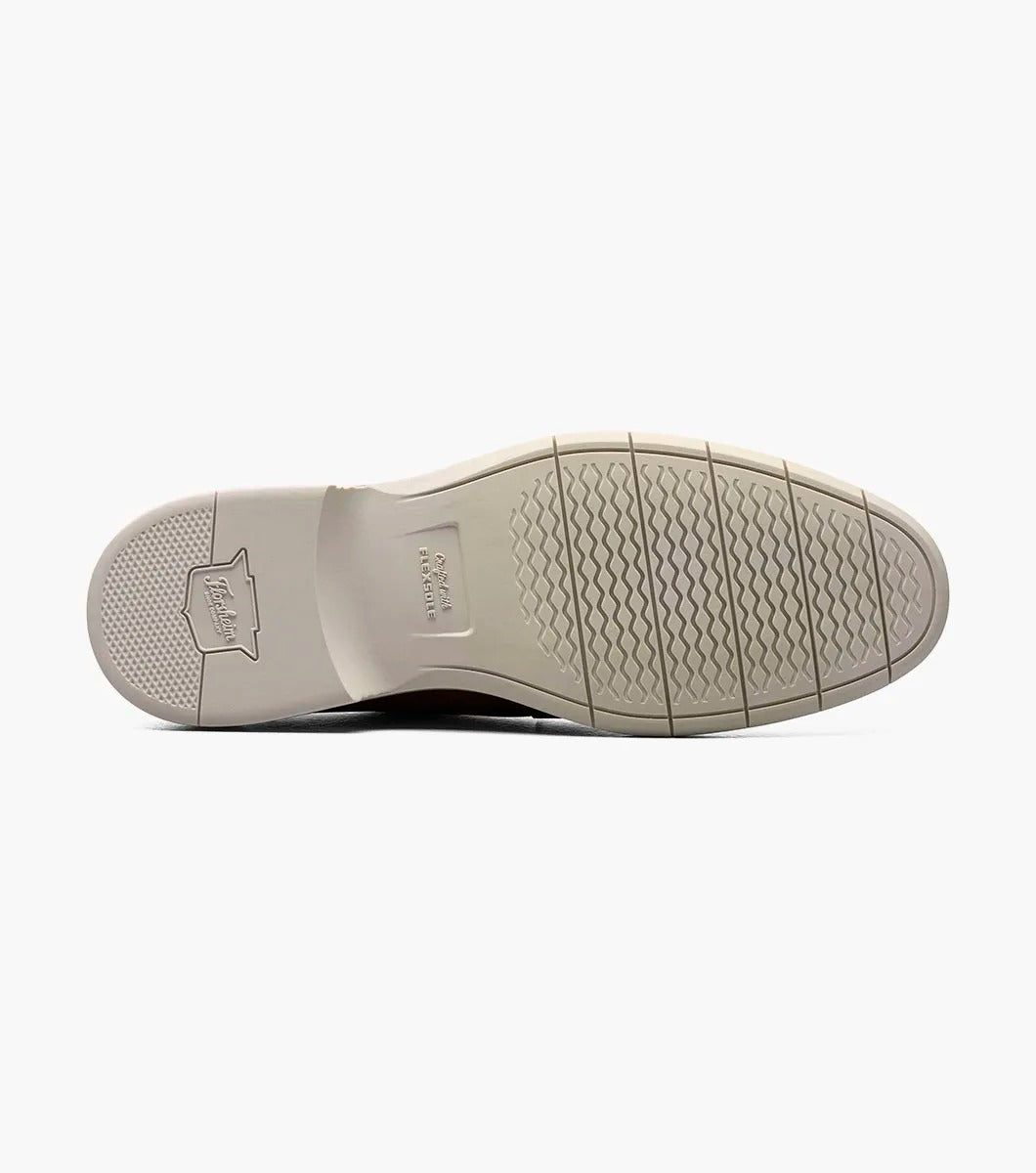 Florsheim Forecast Bout De Vélo Oxford, Beige (Cognac Lisse), 46