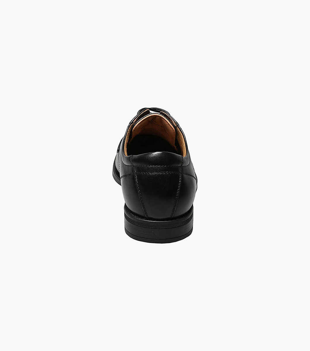 Brown Leather Oxford Shoes: Wide Fit – BigShoes