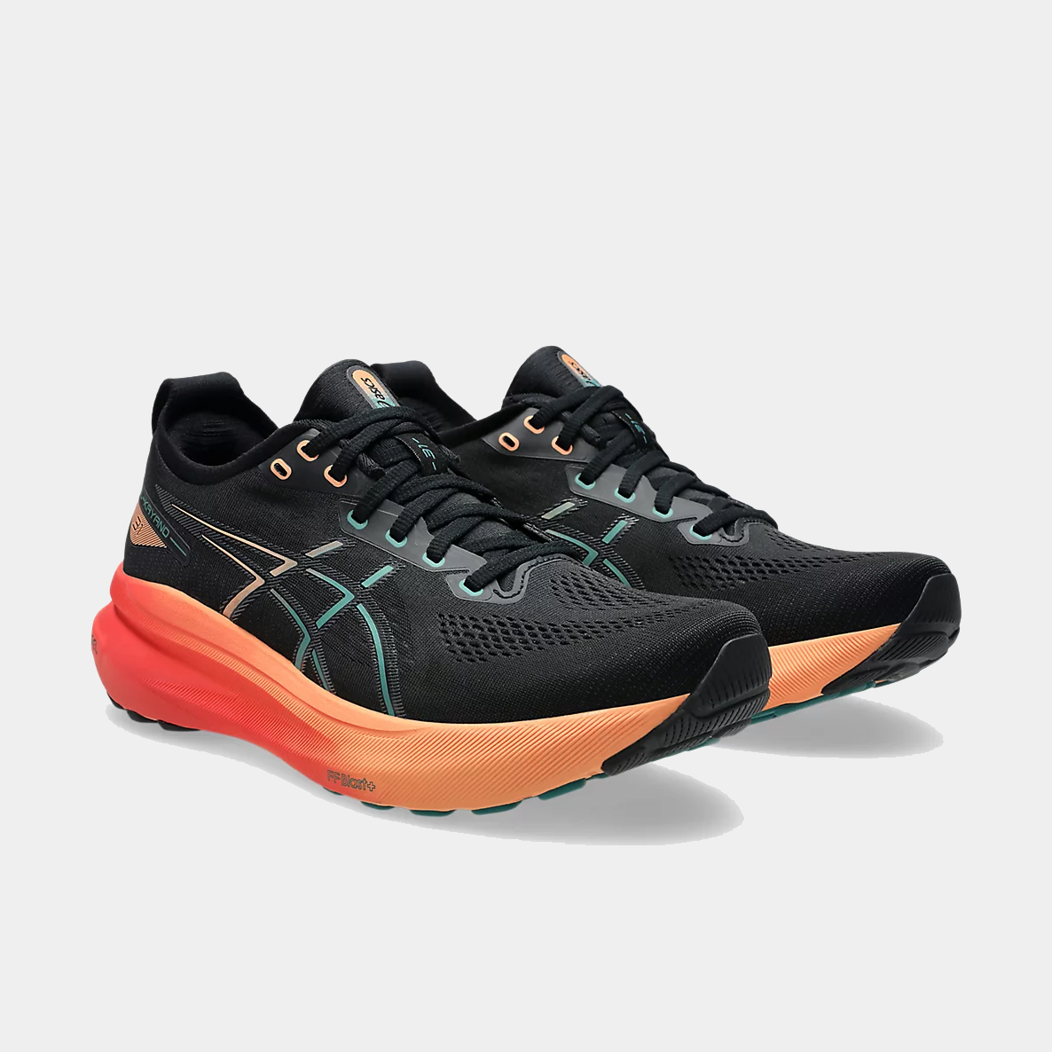 Asics Gel-Kayano 31 ブラック サイズ28 ASICS Men's Running Shoes GEL-KAYANO 31 Black/Black 1011B867