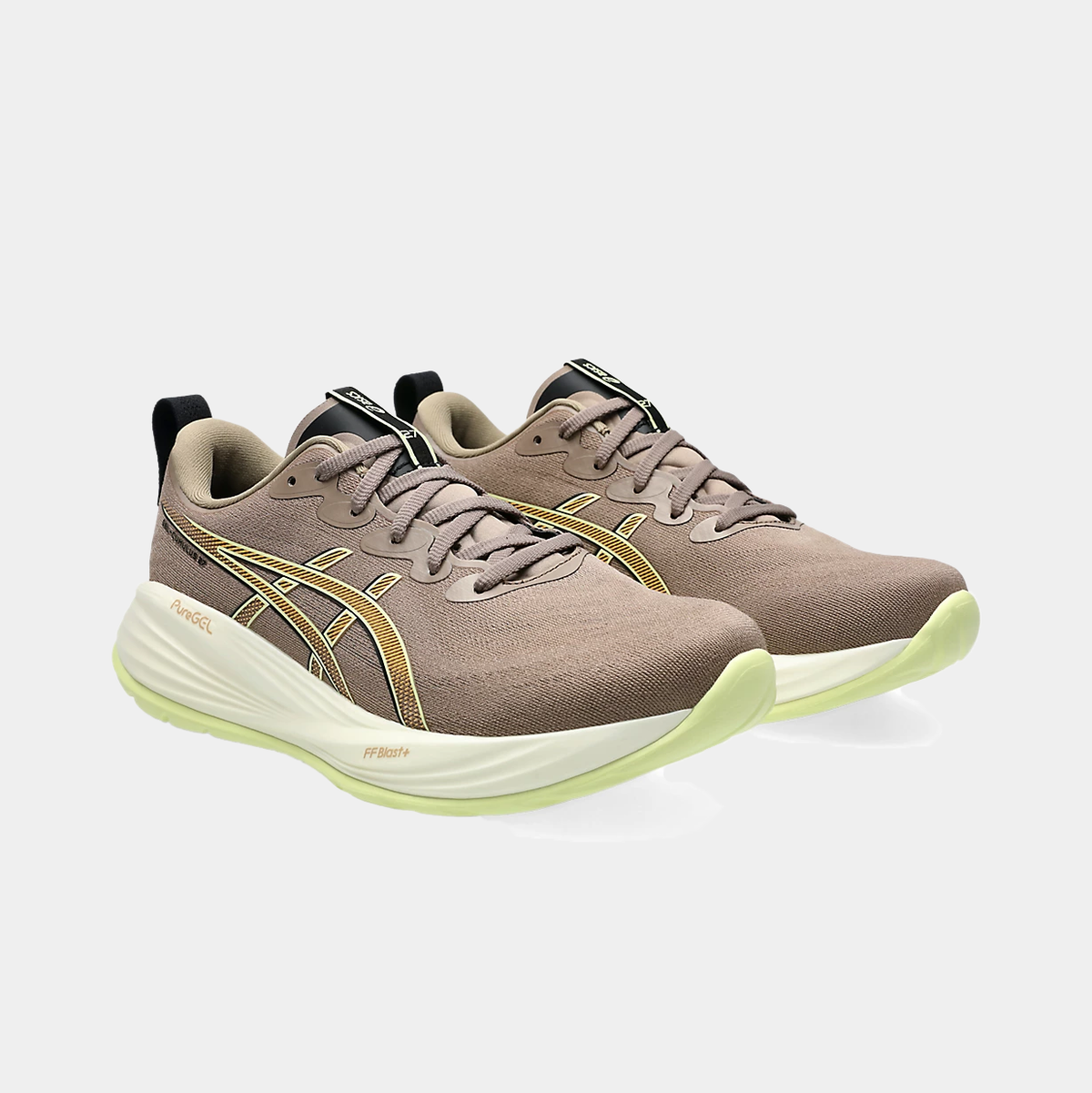 ASICS Gel-Cumulus 27 Mens Running Shoes Coffee Lime 1011B960 Size 15 Asics-Mens-Gel-Cumulus_27-  main image 4