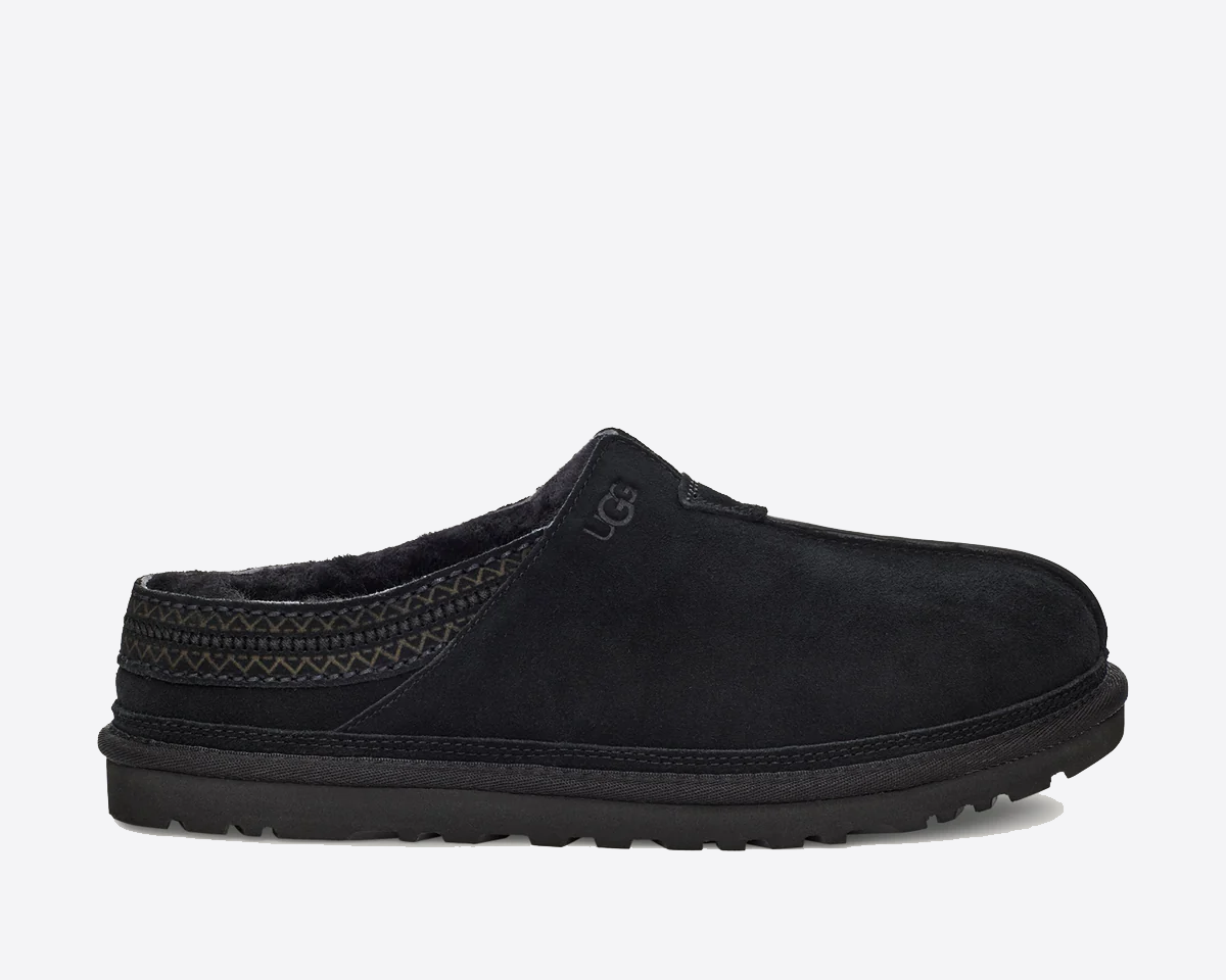 UGG Tasman Slip On Slipper Clog Mule Comfort Black Men’s Size 9 5950 Shoes UGG Black Slippers for Men for sale | eBay main image 2