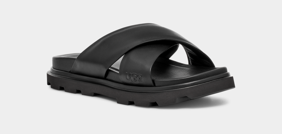 UGG Capitola Cross Slide - Mens Large Sizes – BigShoes