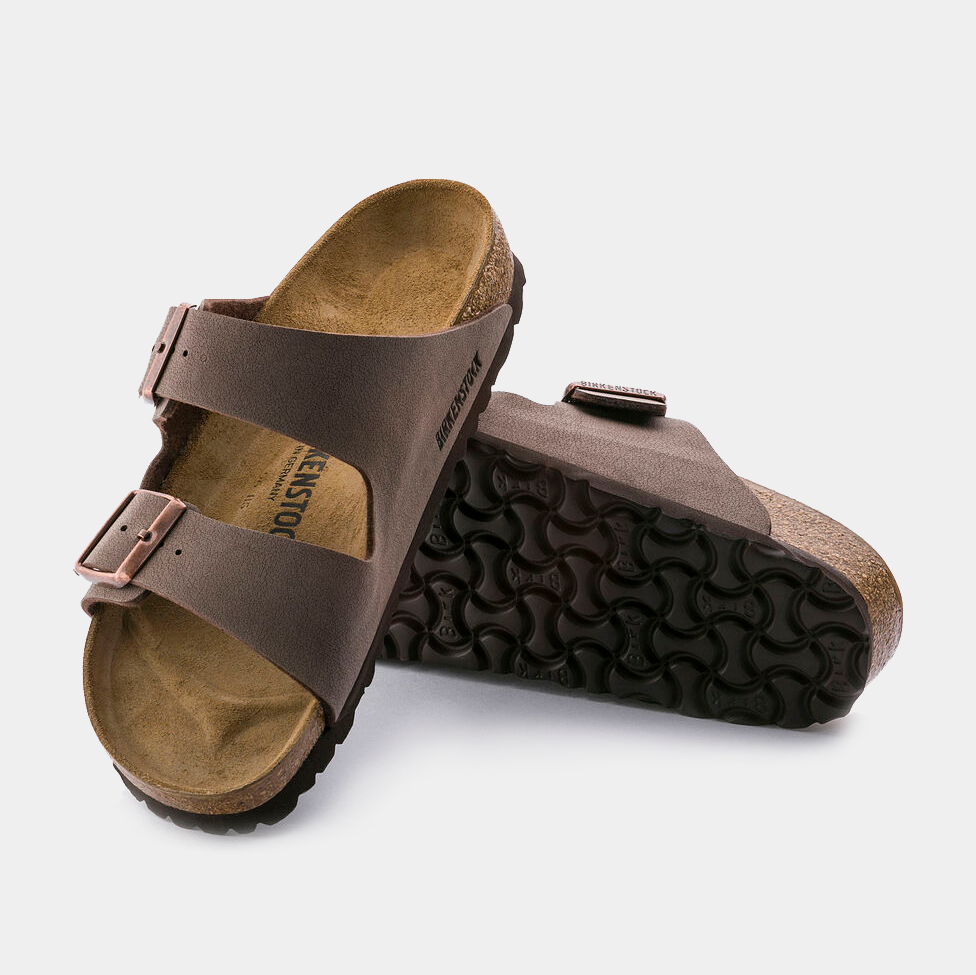 Men's Birkenstock Arizona Birko-Flor® Nubuck Sandals|Mens Large