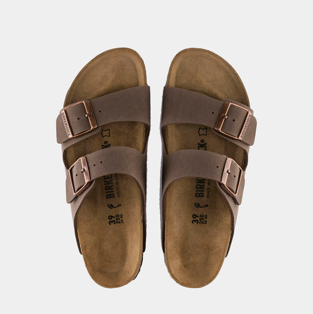 Men's Birkenstock Arizona Birko-Flor® Nubuck Sandals|Mens Large