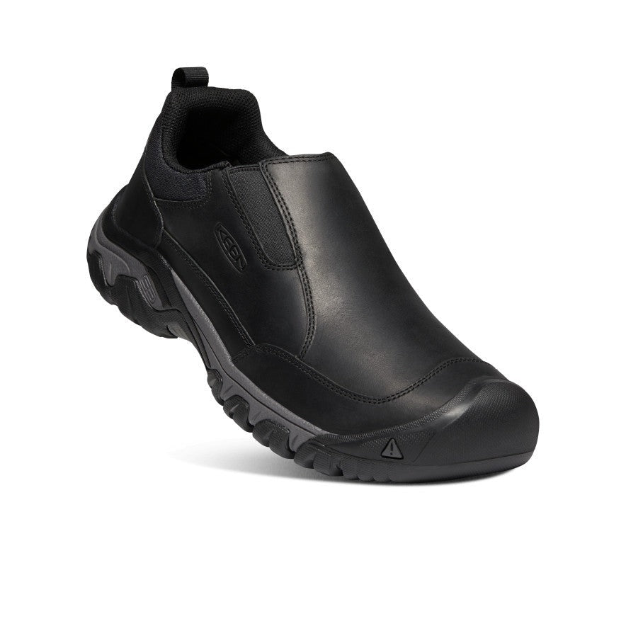 KEEN Targhee III Slip-On Hiking Shoes Mens 14 Black Leather Walking 1022657 KEEN Targhee III Slip-On Shoes - Men main image 2