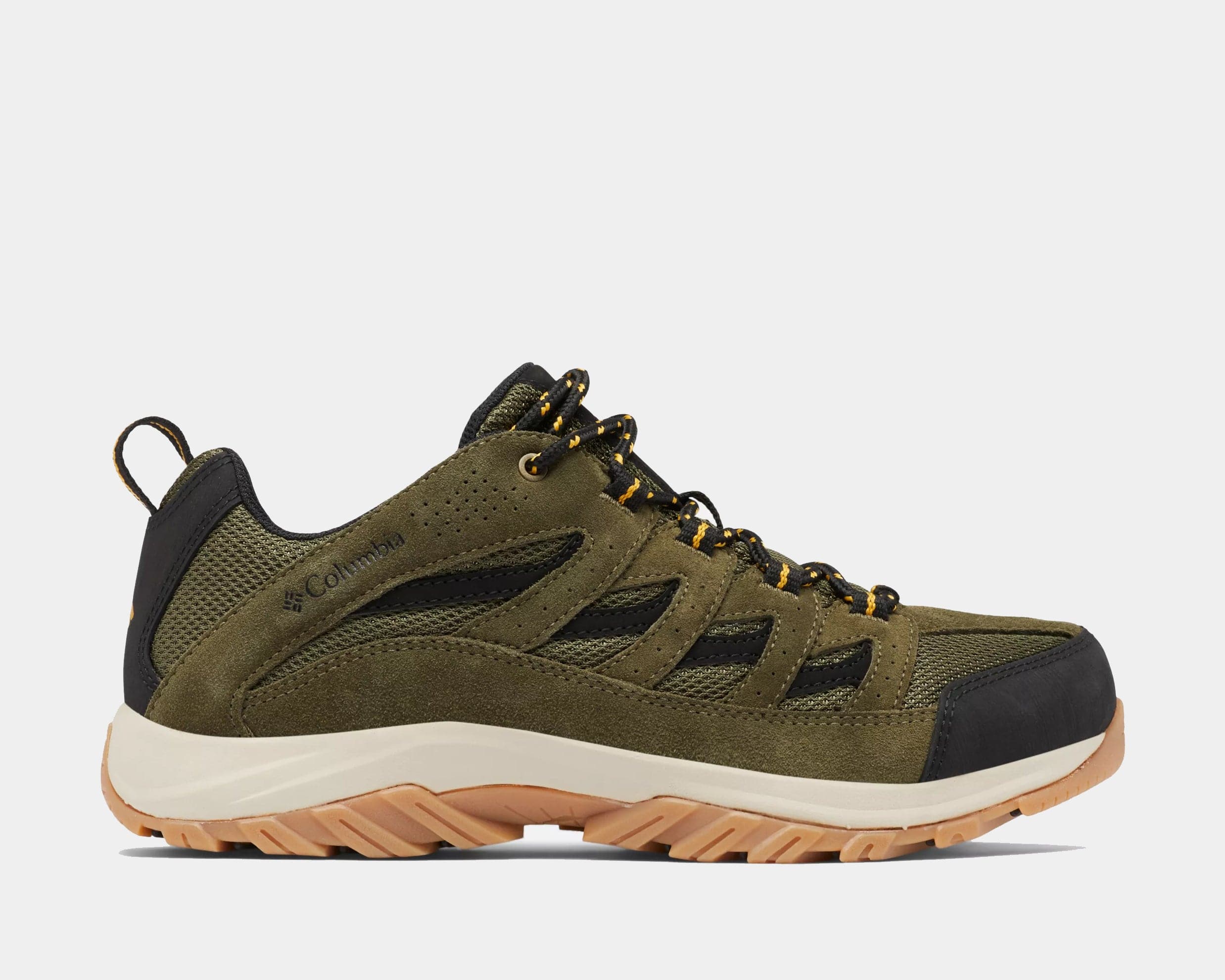 Columbia Men's Sz 15 Green Crestwood Mid Waterproof Hiking Boots #BM5371-371 e Columbia Men's Sz 15 Green Crestwood Mid Waterproof Hiking Boots #BM5371-371 e