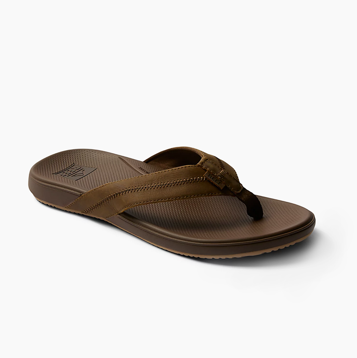 Reef Cushion Phantom LE Brown Leather Flip Flops Men\'s Size 13 Amazon.com | REEF Cushion Phantom 2.0 LE Men main image 2