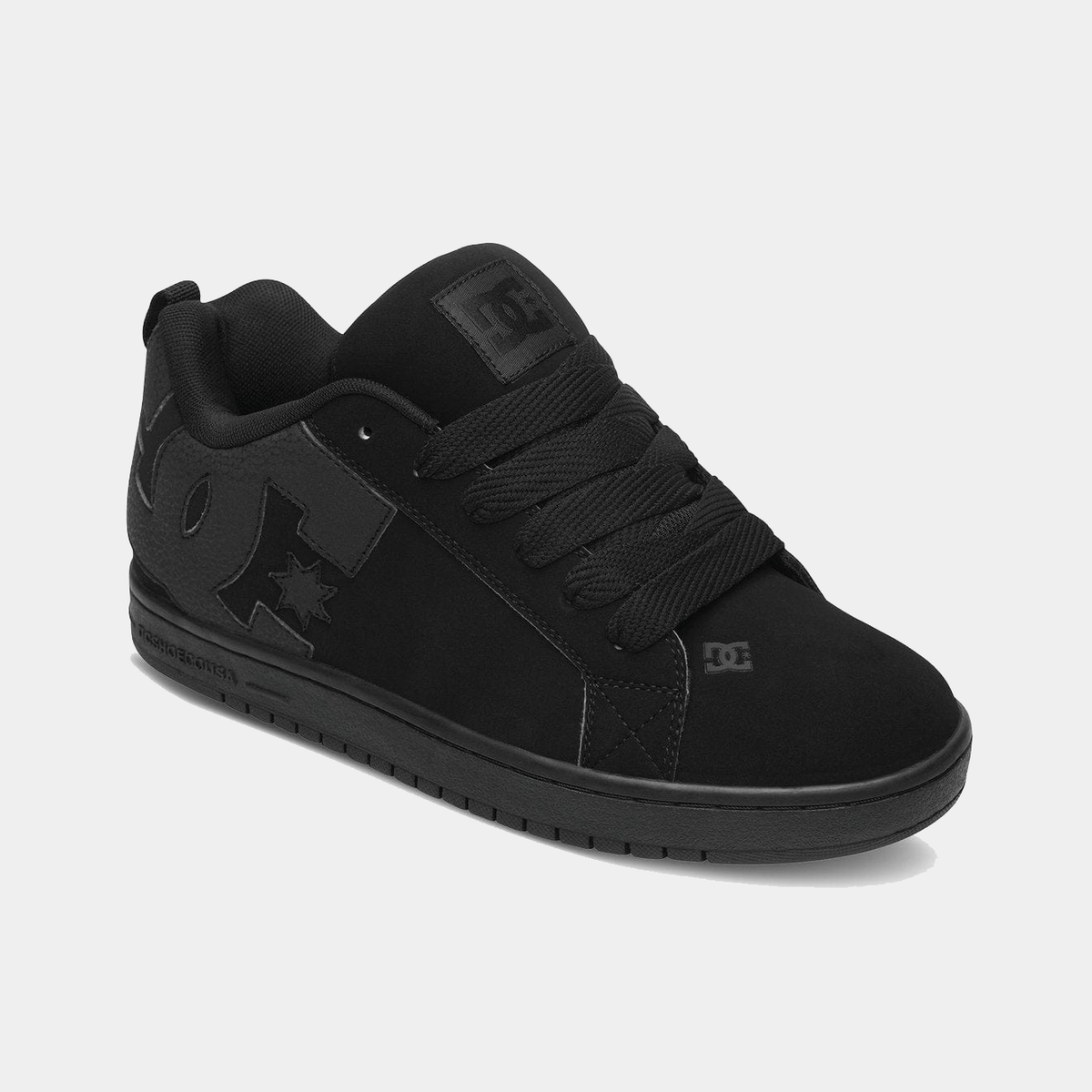 DC Court Graffik Men's Shoes Black/Black/Black / 15