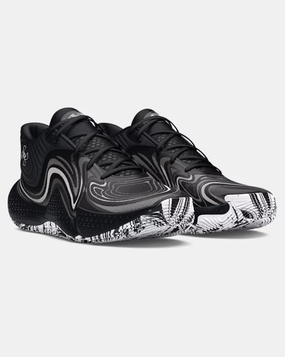 Under Armour Spawn 6 Mod Gray Black Men\'s 13 Basketball Sneakers excellent Buy Under Armour Spawn 6  main image 2
