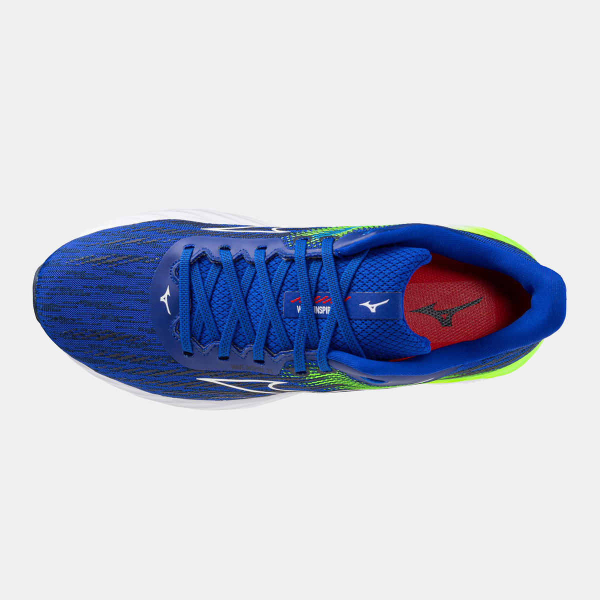 NEW MIZUNO men\'s wave inspire 21 running shoes in pearl blue/baritone blue/tange Shop Mizuno Running Shoes Online or In-store | Active Feet  main image 4