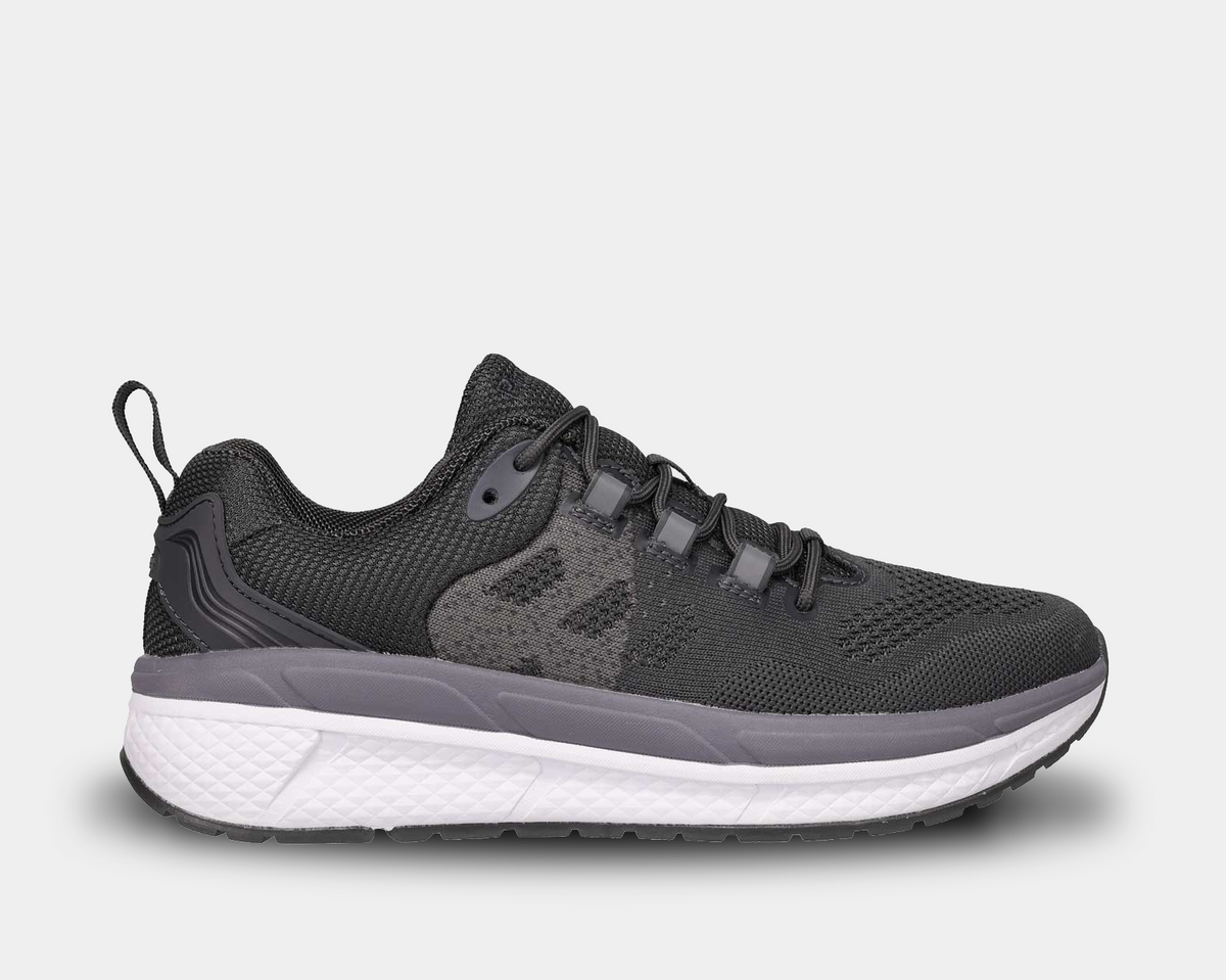 Propet Men’s Black and Gray Mesh Athletic Sneaker Propet Men main image 3