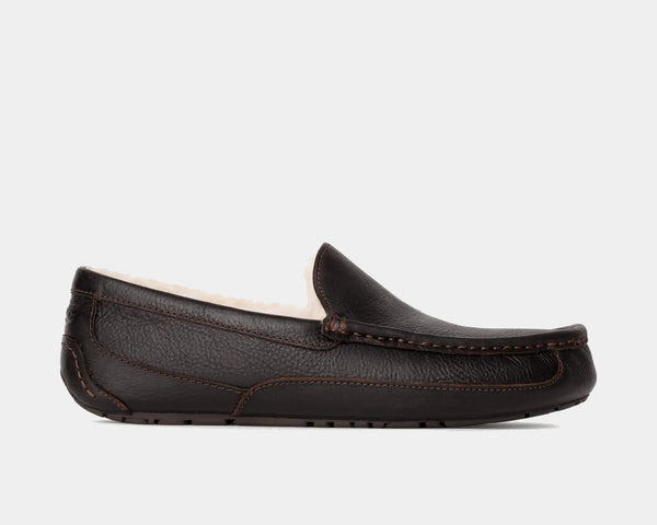 UGG Mens Ascot Slipper Black Suede Size 18 Has A Spot. Amazon.com | UGG Men main image 2