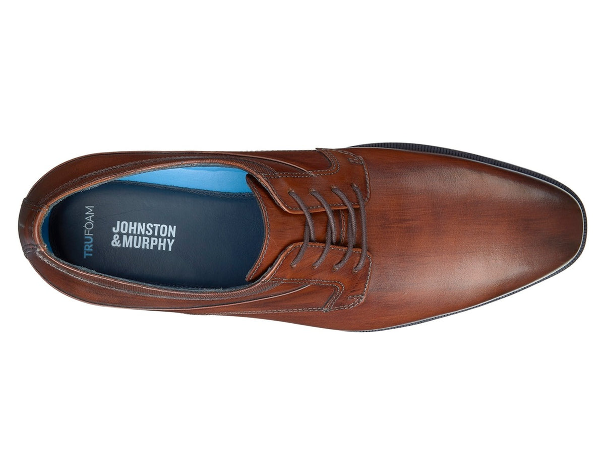 Johnston & Murphy Gibbons Cap Toe Shoes - Mens Large Sizes  display picture 1