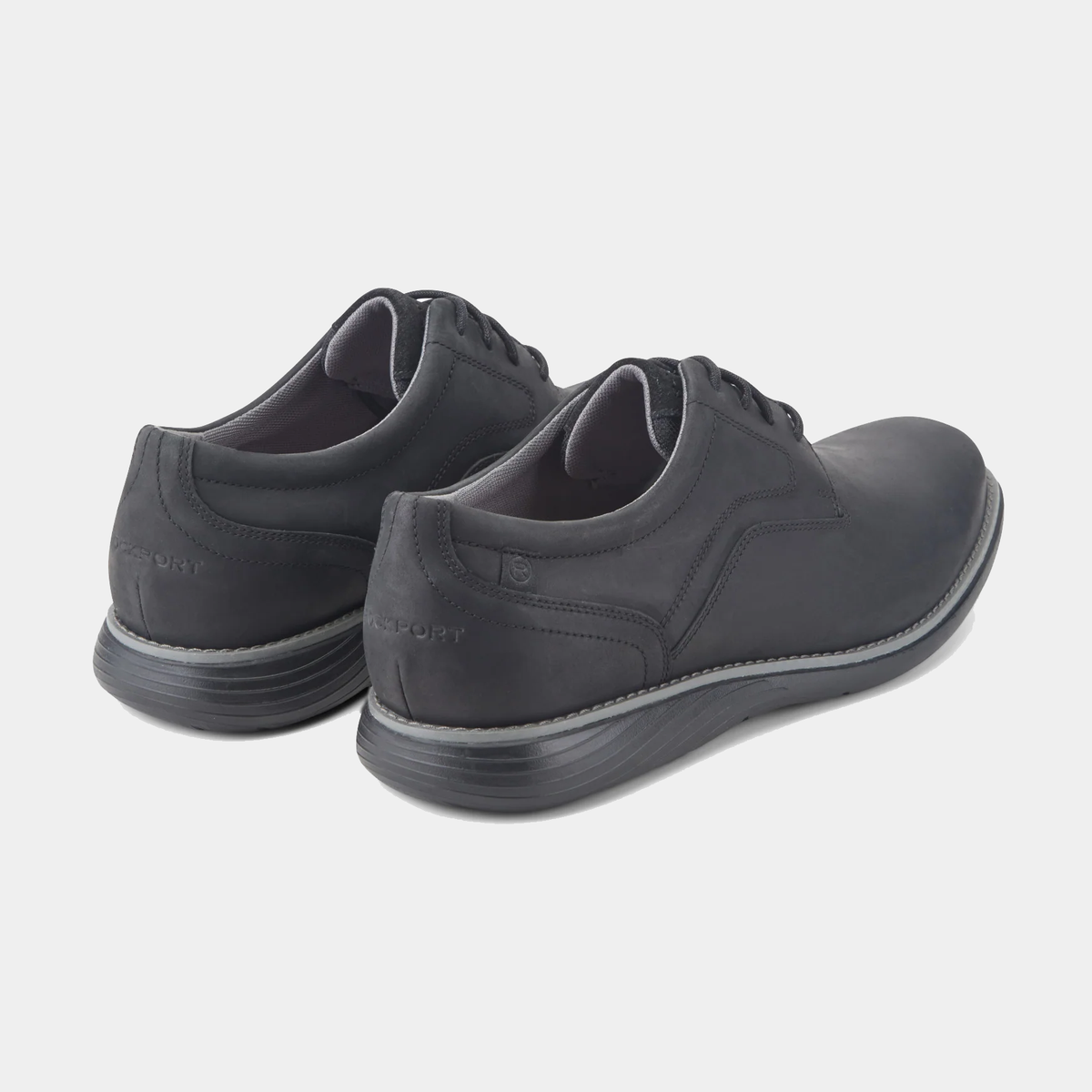 Rockport Mens Belton Plain Toe Black Shoes (NWT) Total Motion Plain Toe Shoes - MJ Footwear main image 2