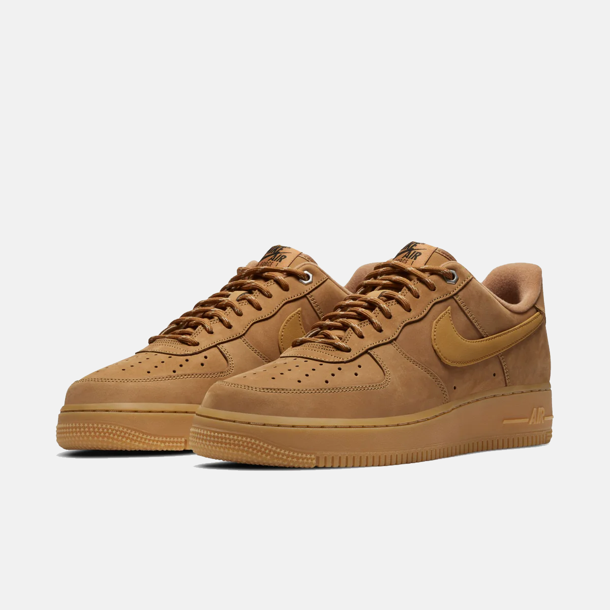 Brown Nike Air Forces 1 '07 WB – BigShoes