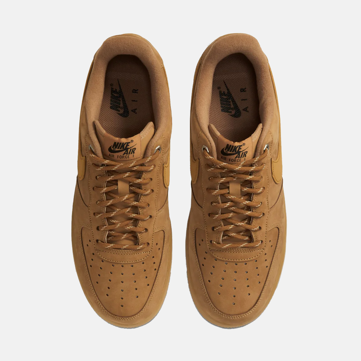 Brown Nike Air Forces 1 '07 WB – BigShoes