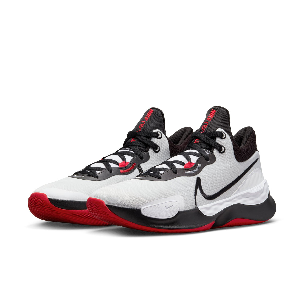 Nike Renew White Sneakers with Black Swoosh Accent Nike Renew in-Season TR 11 DA1349-101 White-Metallic  main image 2