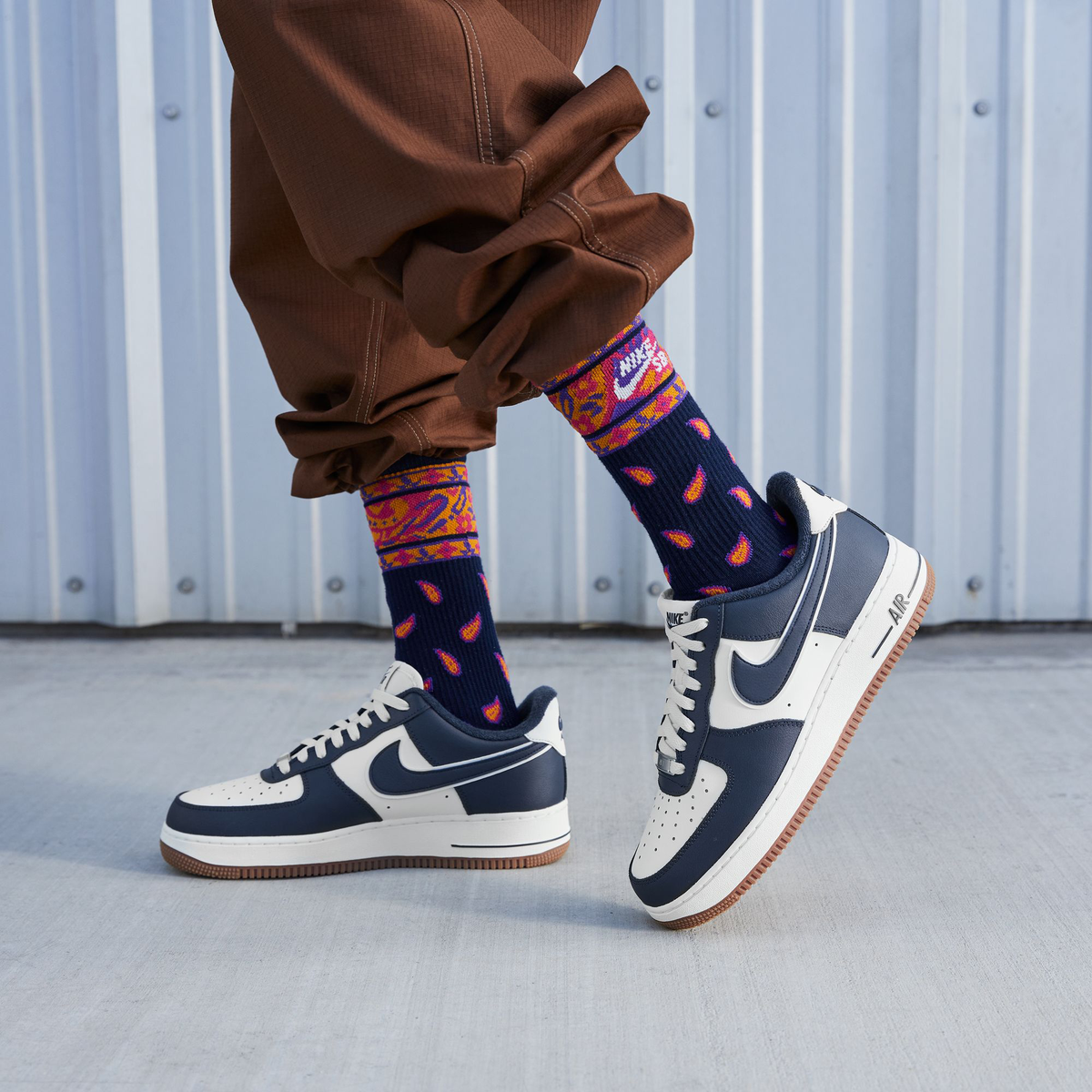 Men's Nike Air Force 1 '07 LV8 Sneakers (Large Sizes) – BigShoes