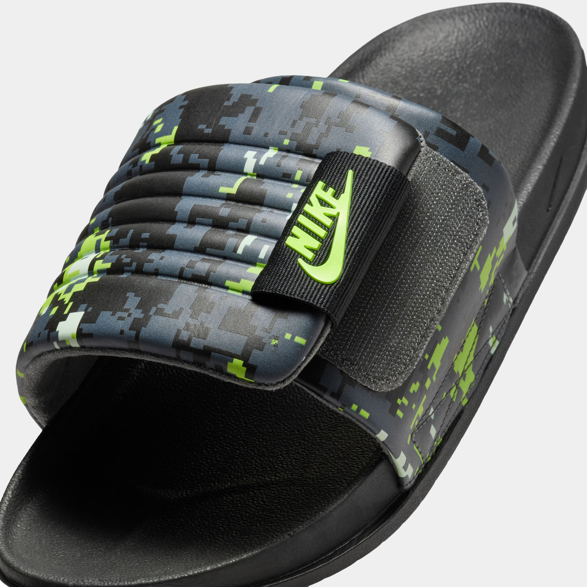 Sz 14 Nike Black and Green Jaguar Slides NIKE OFFCOURT SLIDE JACKSONVILLE JAGUARS  main image 4