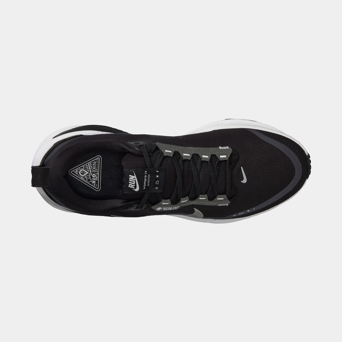 02yvm　黒　38サイズ Nike Vomero 18 GORE-TEX Running Shoes - Large Sizes | Big Shoes