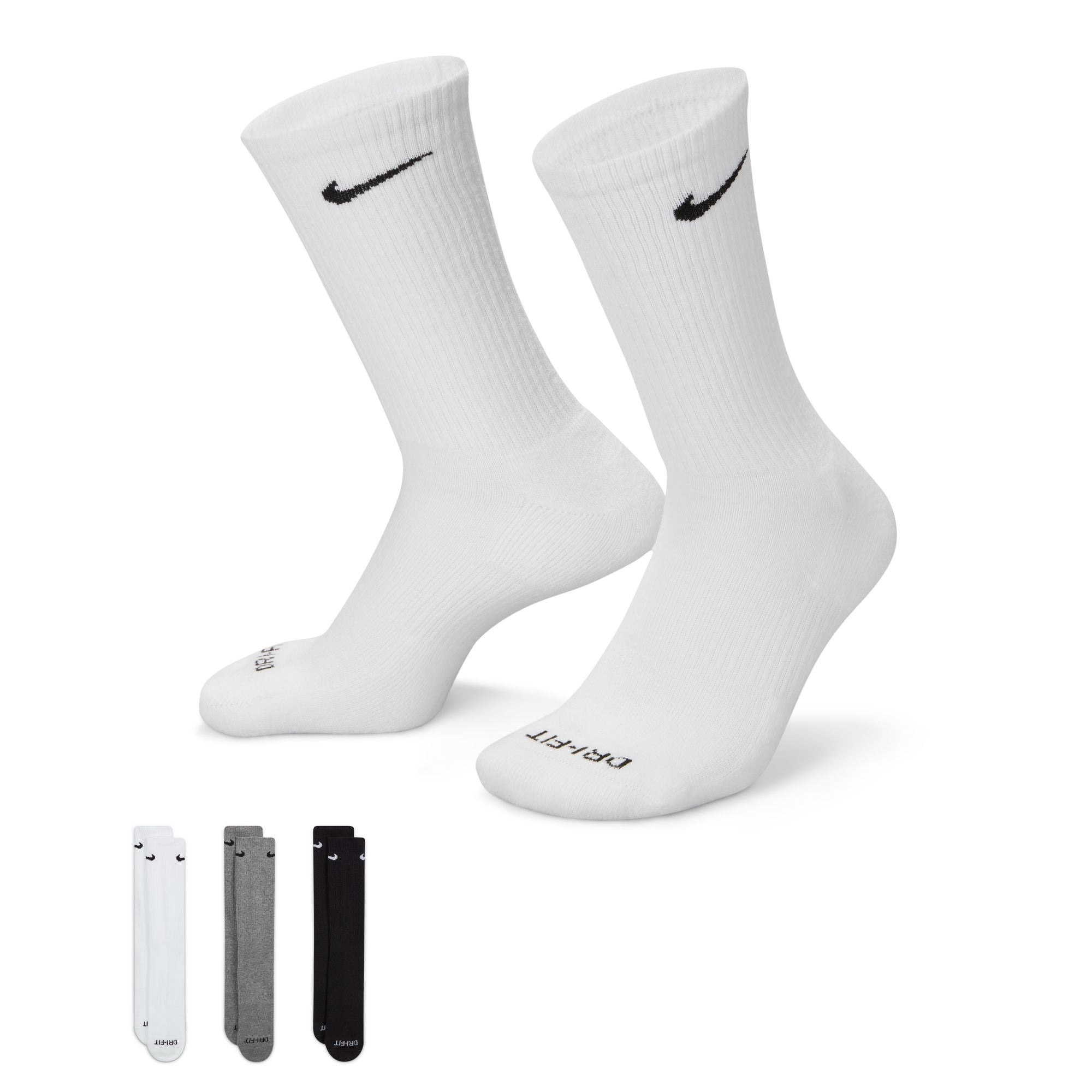 Everyday Plus Cushioned Training Crew Socks (3 Pairs) product image