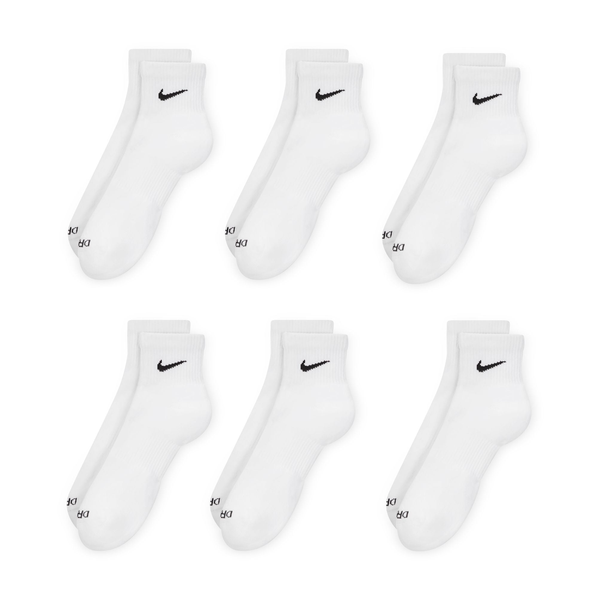 Everyday Plus Cushioned Quarter Socks (6 Pairs) product image