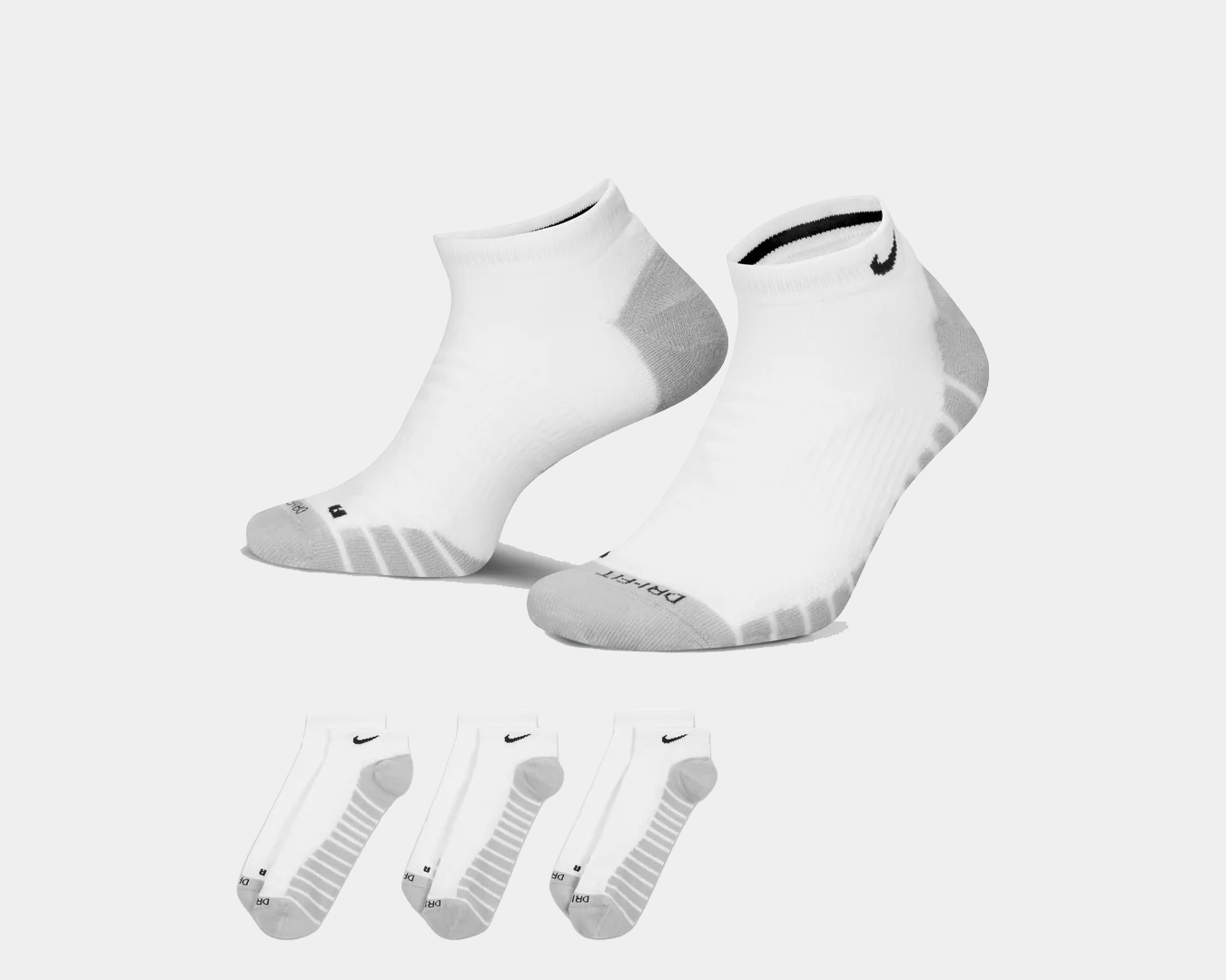 Everyday Max Cushioned No Show Socks (3-Pack) product image