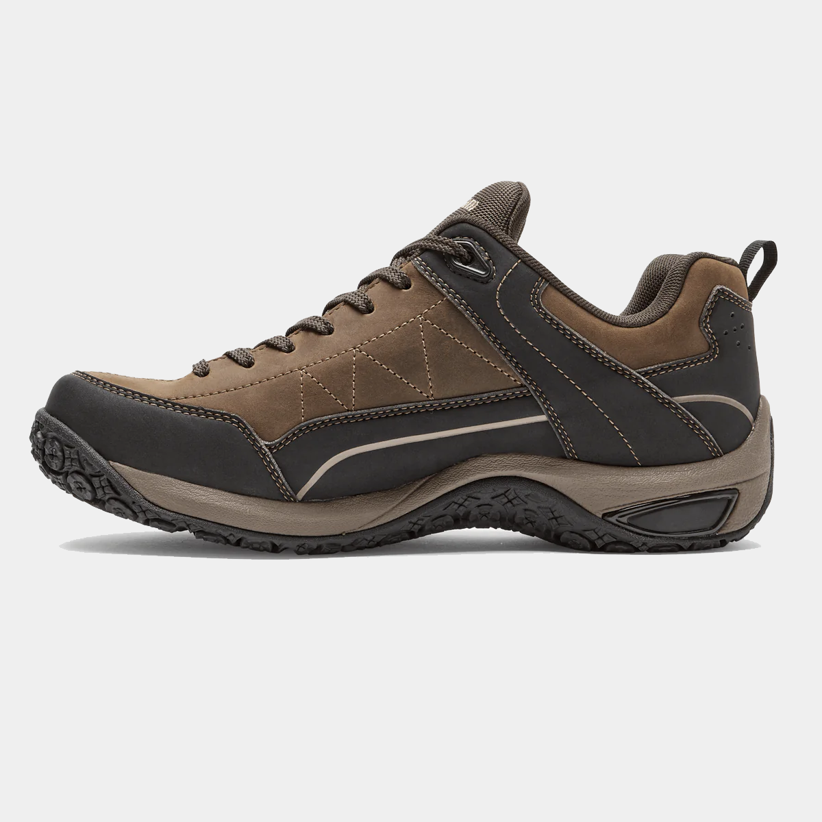 Dunham Mens Cloud Plus Waterproof Slip-On Hiking Walking Shoes Brown Size 11 EE Dunham Cloud Plus Waterproof Lace-Up Trekker (Men main image 4