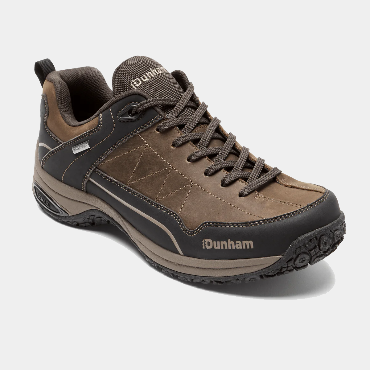 Dunham Suede Lace Up Brown Shoes Casual Comfort Low Mens 15 Wide 4E Dunham Country Low Lace Brown – 2BigFeet main image 4
