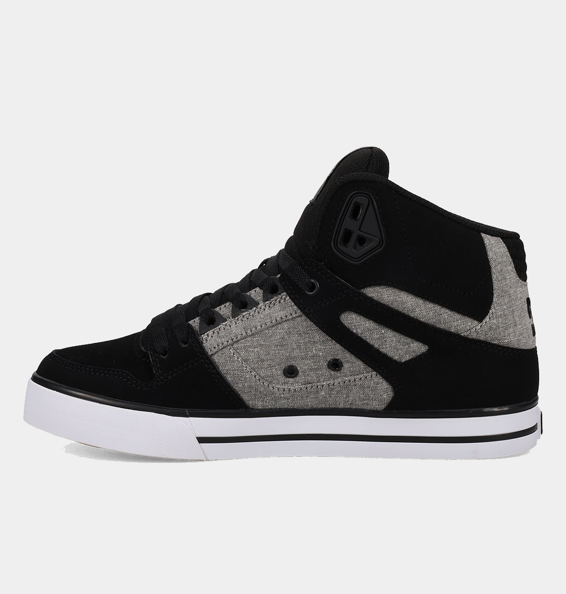Men\'s High-Top Athletic Shoes - Black, White, and Gray Amazon.com | ZGR Men main image 3