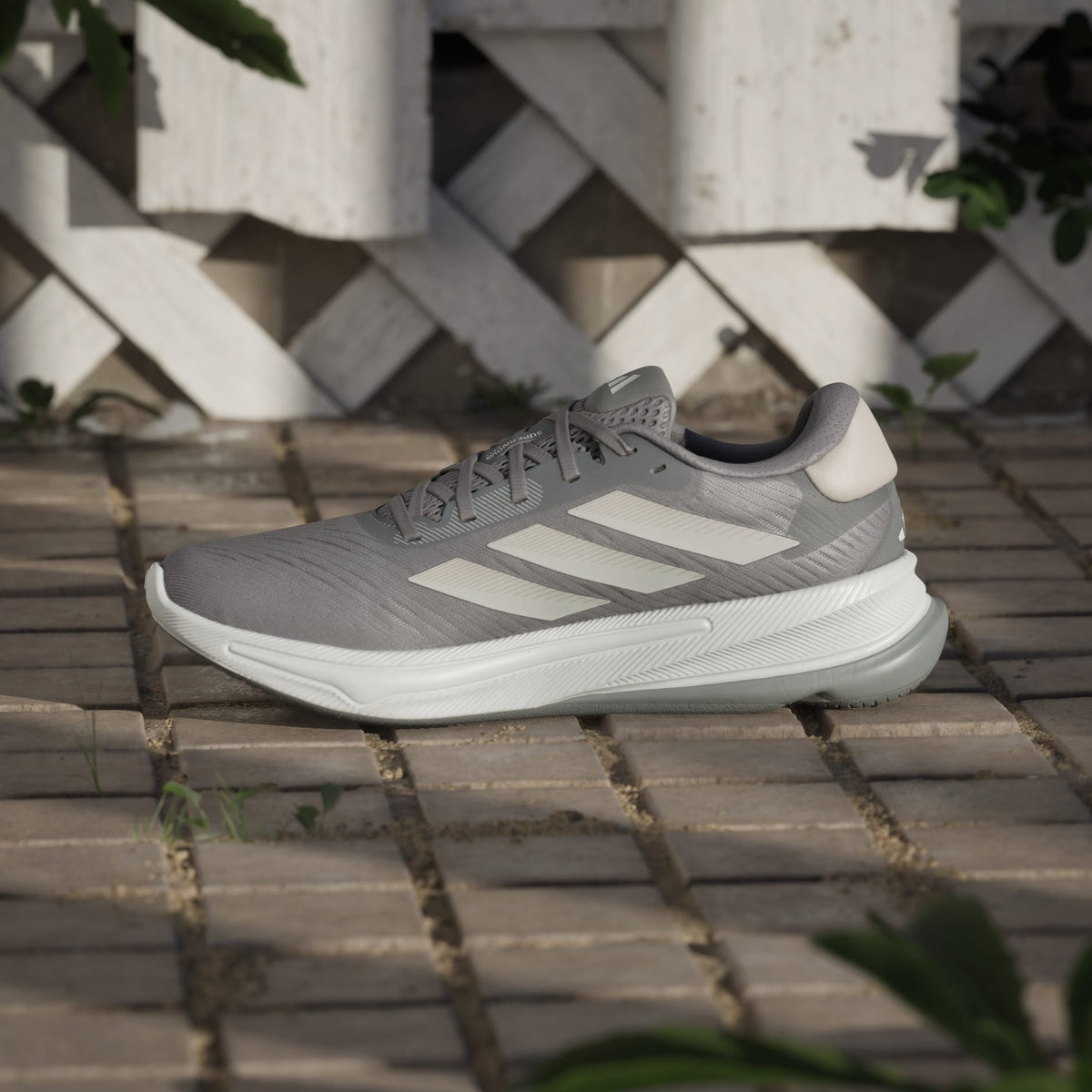 adidas gazelle silver green womens Men's Wide Fit adidas Runfalcon 5 Walking/Running Sneakers, Black/White / 11.5 / 2E main image 1