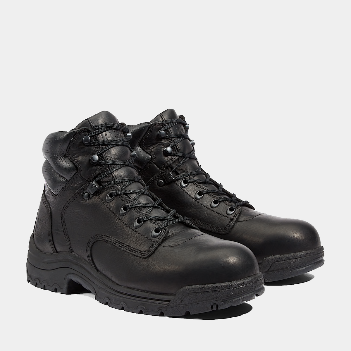 Timberland Black Boots with Durable Leather‎ and Sturdy Sole Steel toe Timberland PRO Montauk Men main image 2