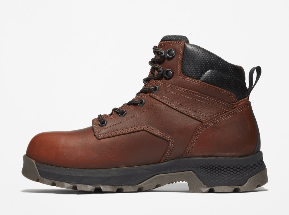 Timberland Men\'s Dark Brown  Leather Lace-Up Work Boots, SZ 12 M, box 49 Amazon.com | Timberland Men main image 4