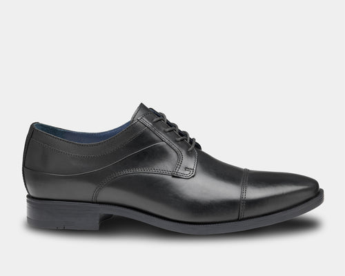 Johnston & Murphy Men's Melton Cap Toe Oxfords (Large Sizes) – BigShoes