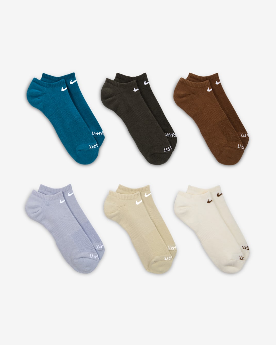 Everyday Plus Cushioned No Show Socks (6 Pairs) product image