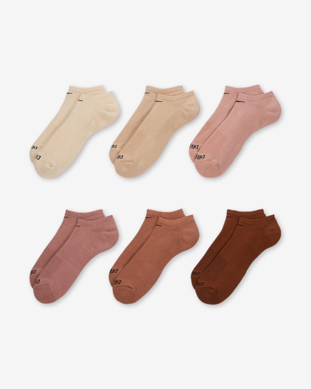 Everyday Plus Cushioned No Show Socks (6 Pairs) product image