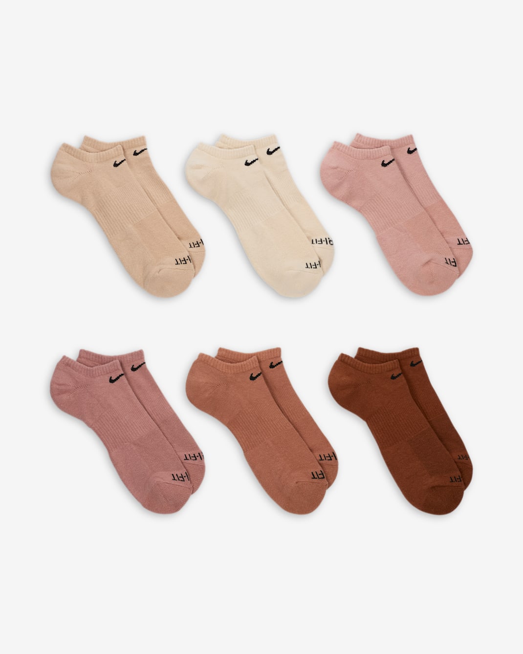 Everyday Plus Cushioned No Show Socks (6 Pairs) product image