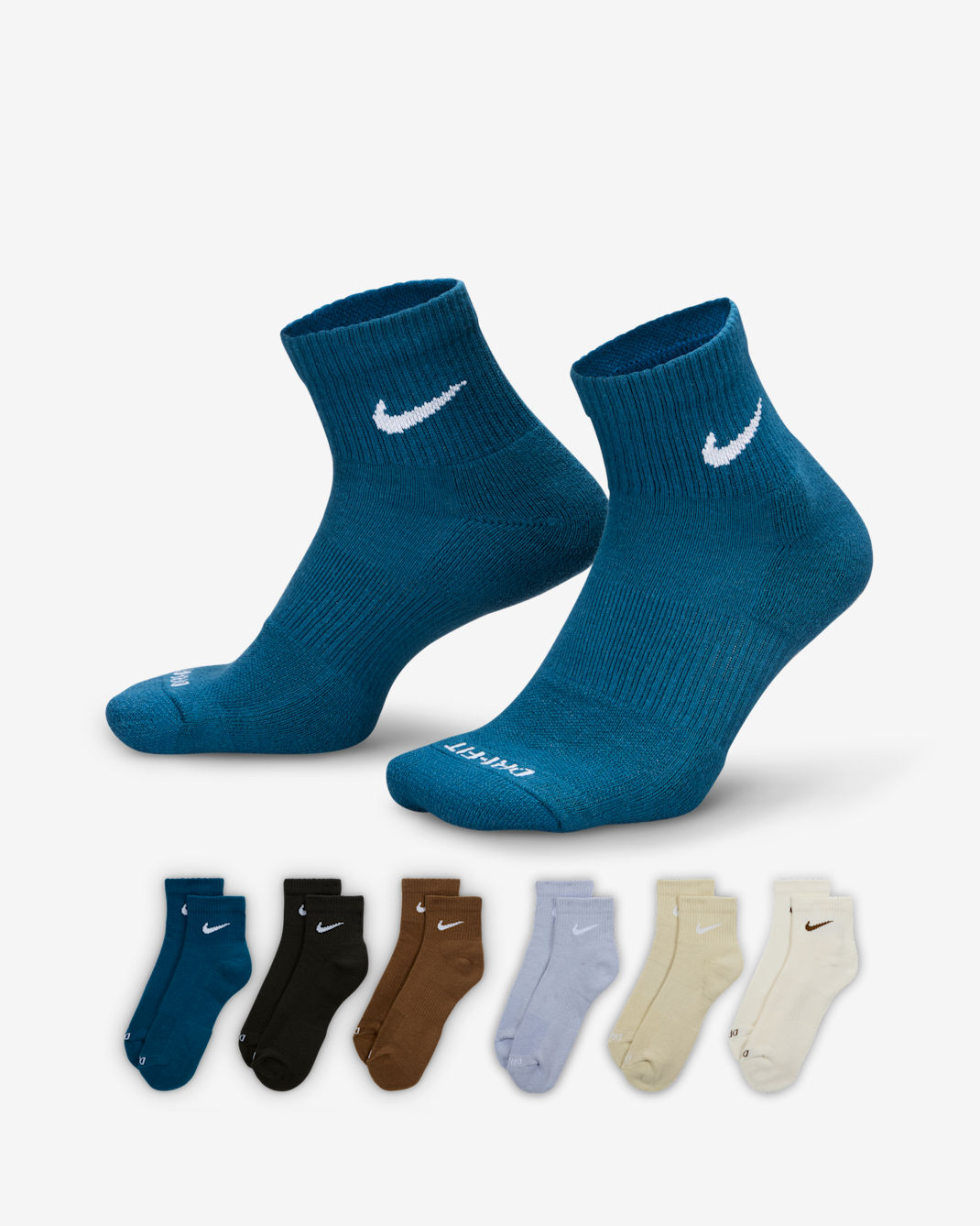 Everyday Plus Cushioned Ankle Socks (6-Pack) product image