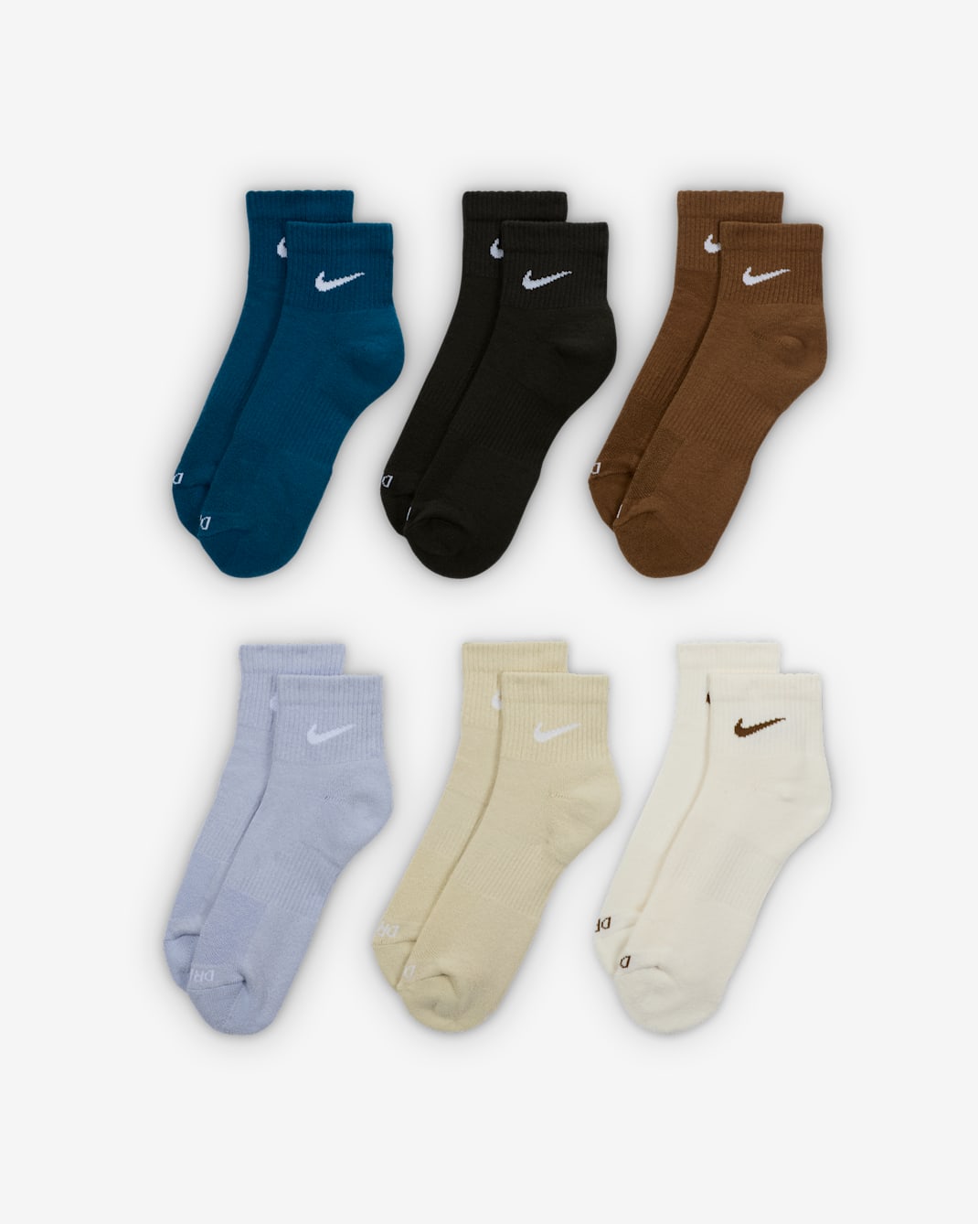 Everyday Plus Cushioned Ankle Socks (6-Pack) product image