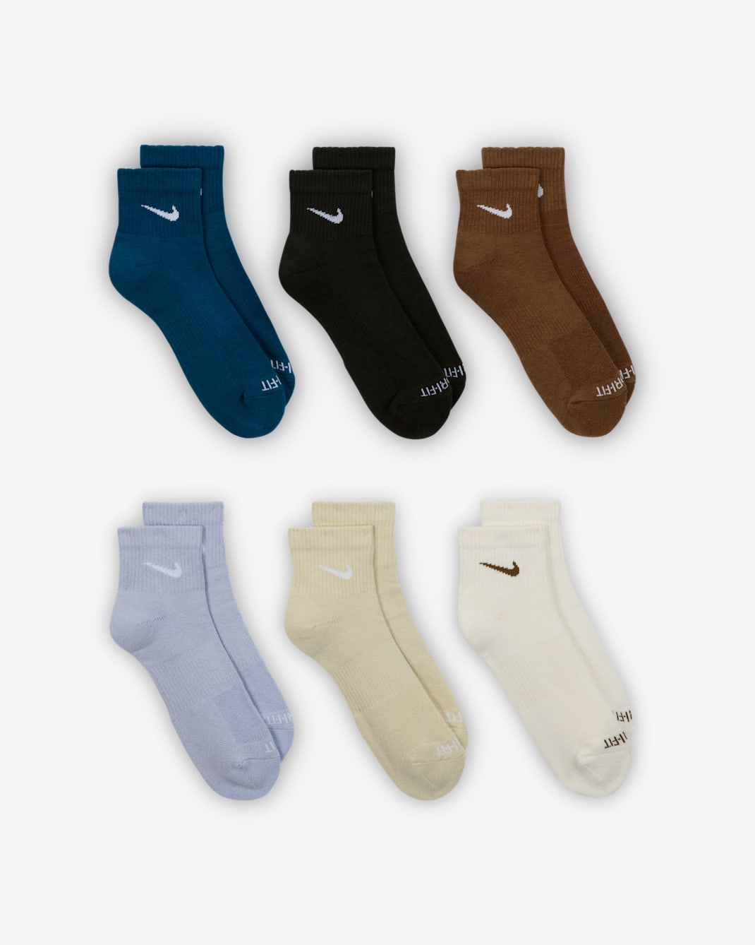 Everyday Plus Cushioned Ankle Socks (6-Pack) product image