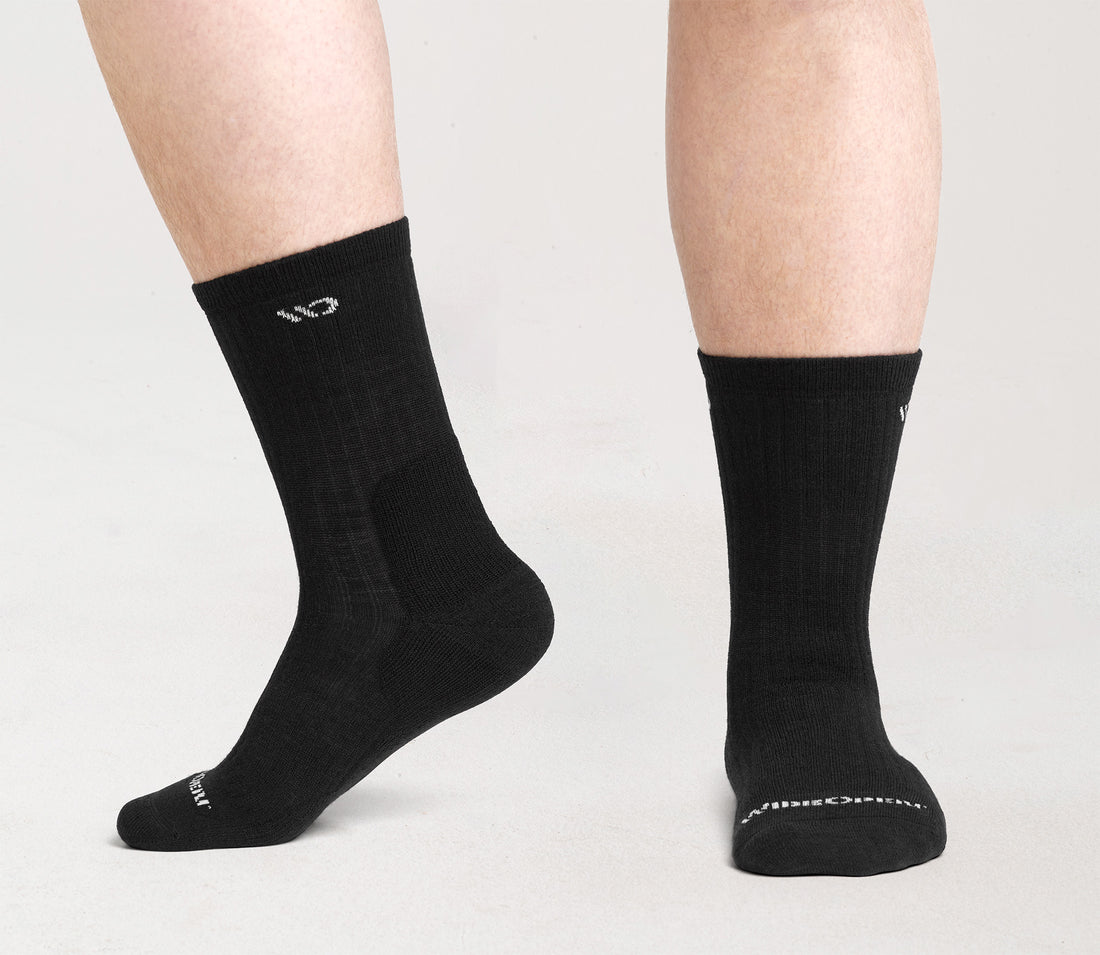 Solid Cushioned Micro Crew Socks product image