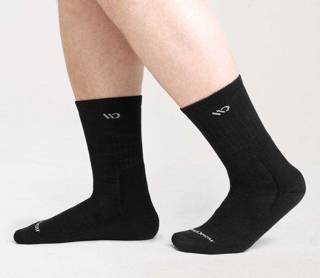 Solid Cushioned Micro Crew Socks product image