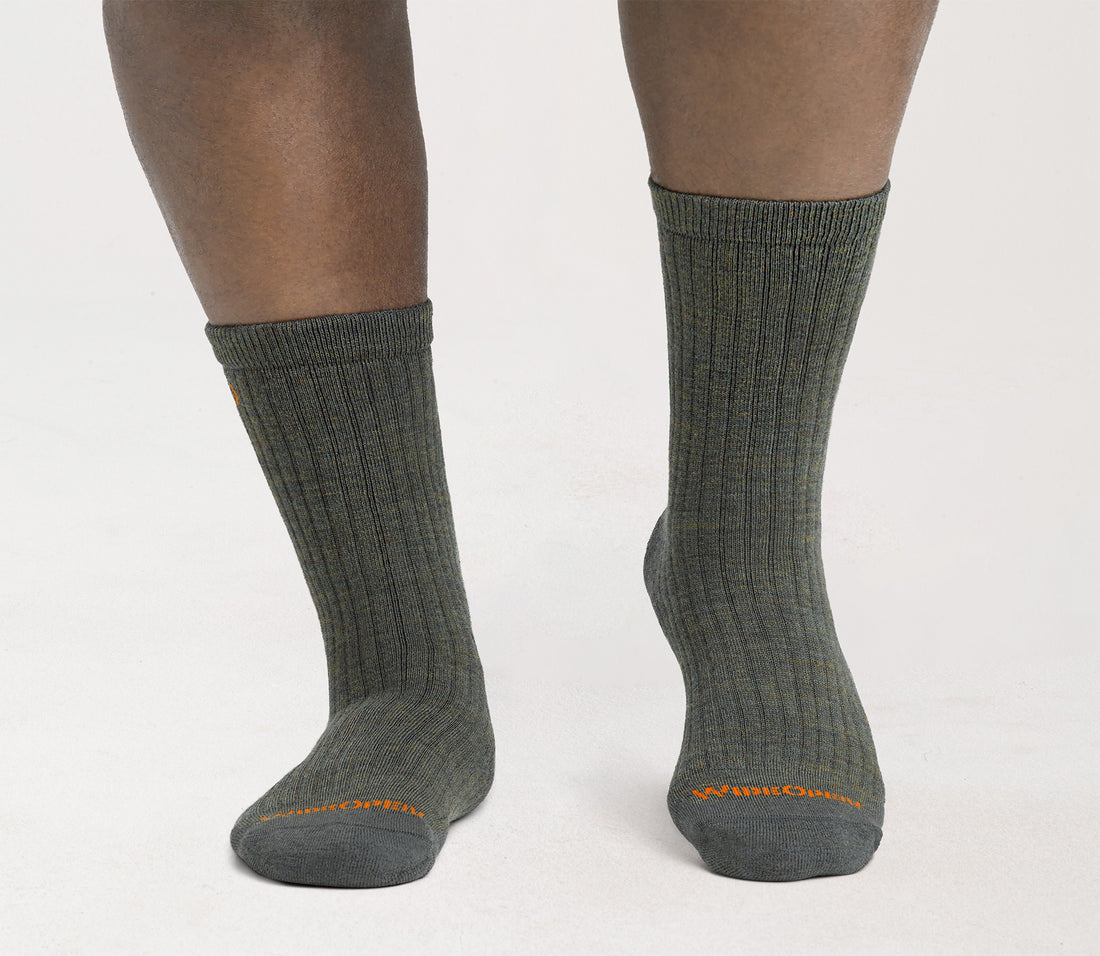 Solid Cushioned Micro Crew Socks product image