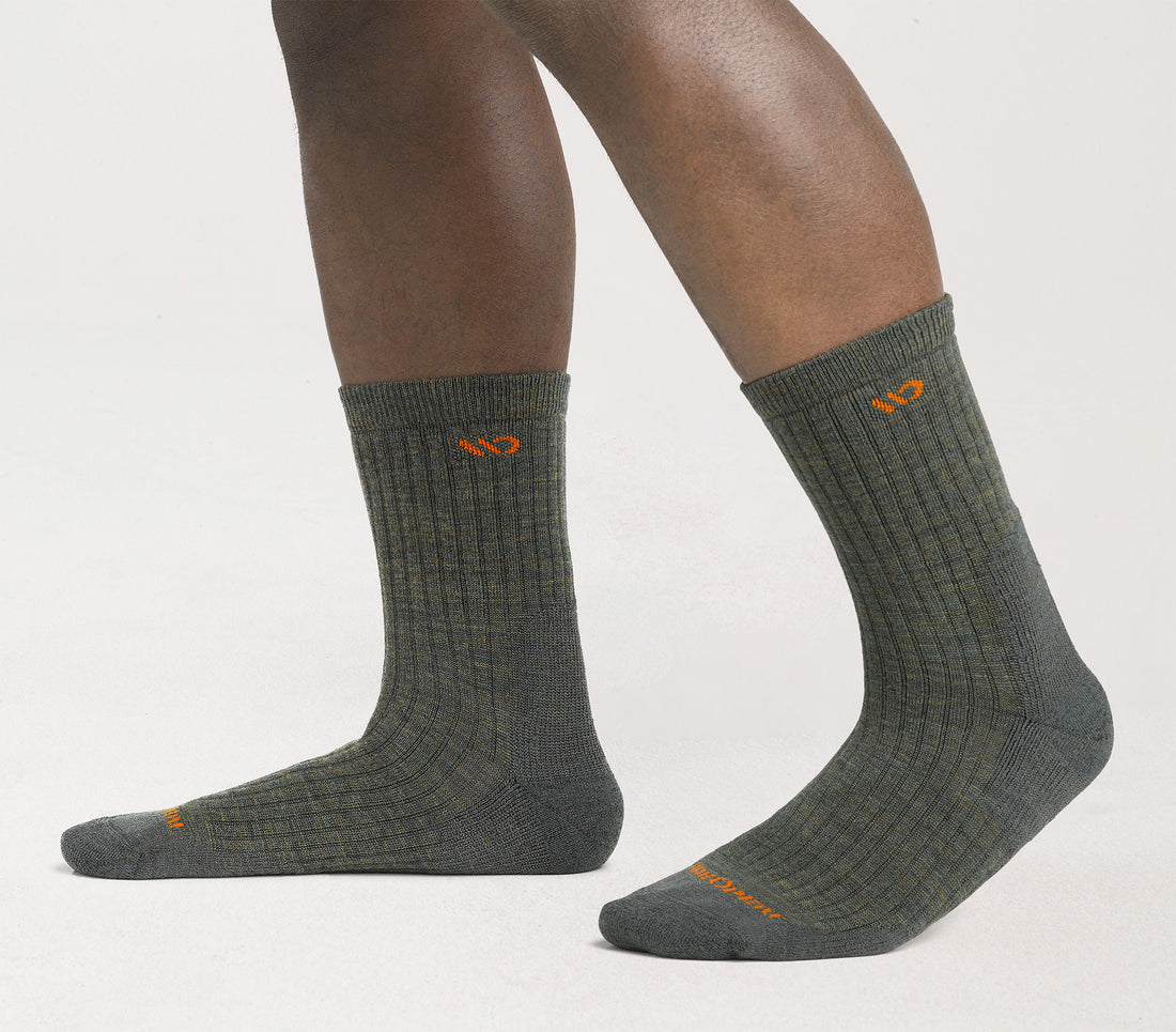 Solid Cushioned Micro Crew Socks product image