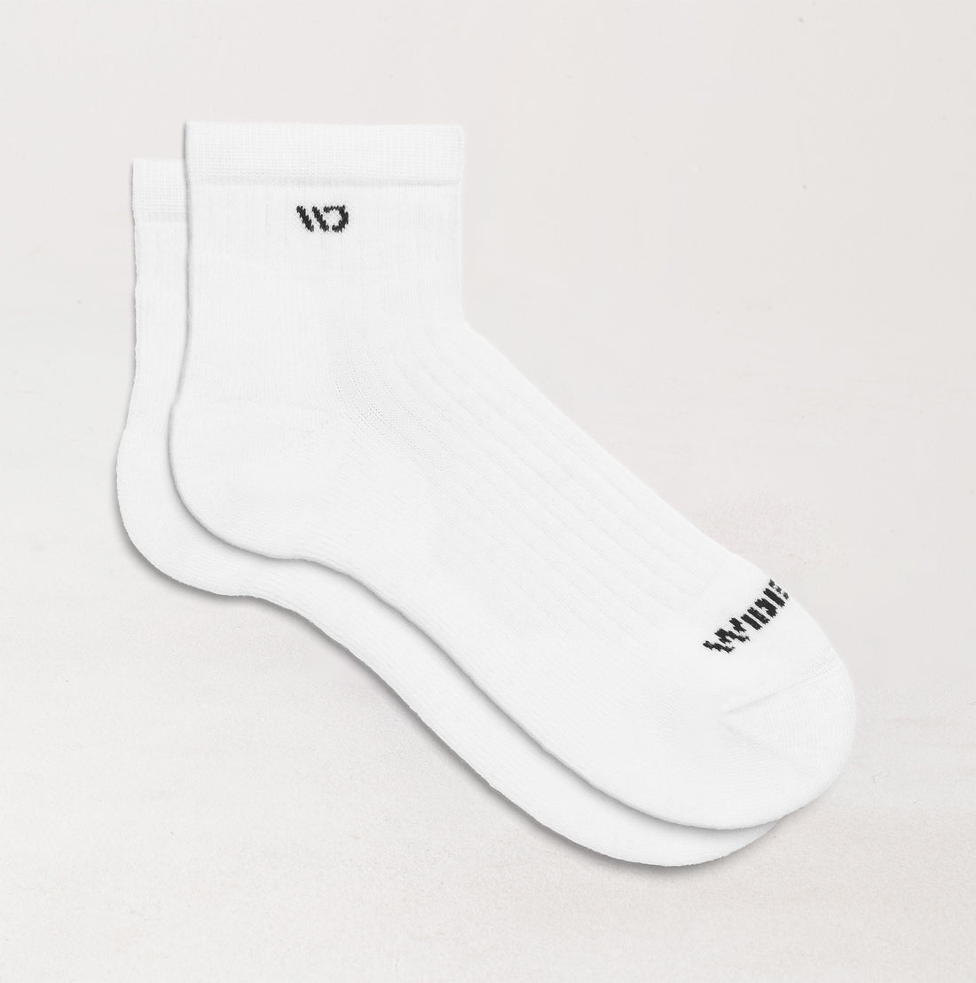 Solid Cushioned Quarter Socks product image